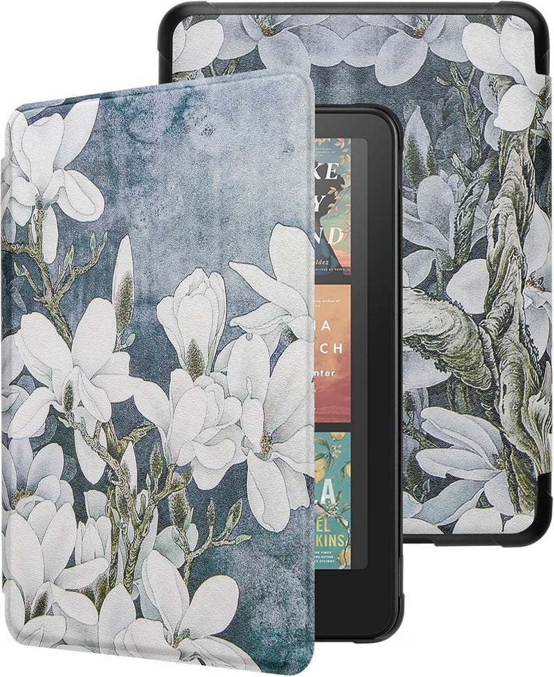 WALNEW Case for 7" All-New Kindle Paperwhite 12th Gen 2024 and Kindle Colorsoft Signature Edition, Premium PU Leather Protective Cover for Kindle Paperwhite with Auto Wake/Sleep - Image 1